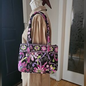 NWT Vera Bradley Purple Paisley bag set.